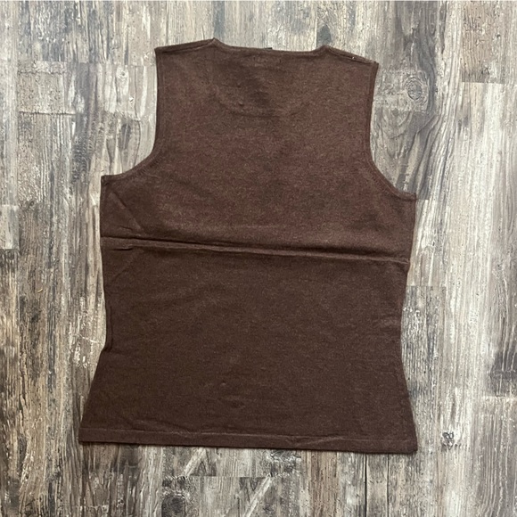 J’Envie Tank Top Brown Chestnut Blouse Women’s Size Small, Medium, Large NWT - Picture 9 of 9